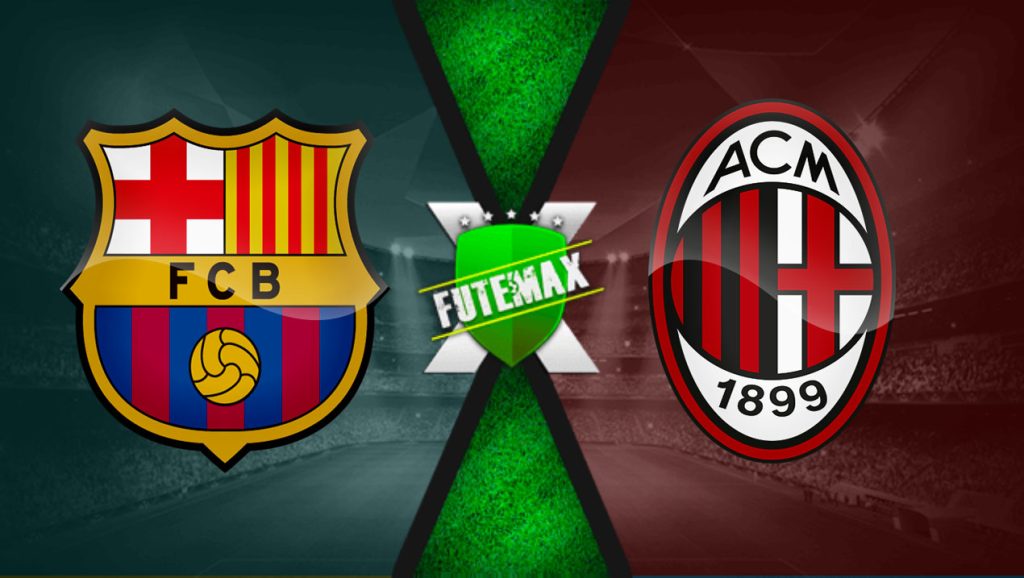 Futemax Barcelona x Milan ao vivo online 06/08/2024