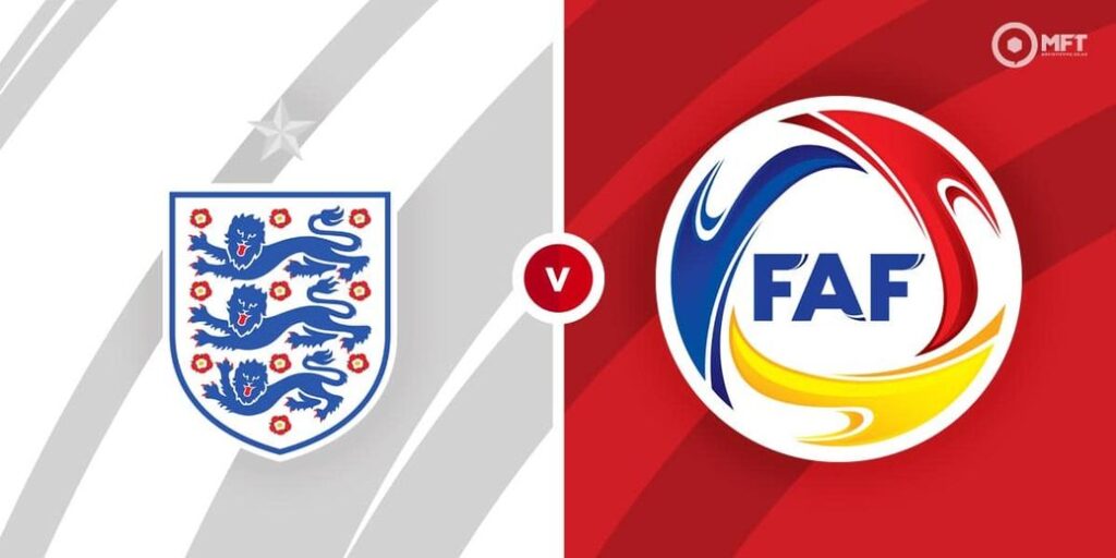 Inglaterra x Andorra Futemax ao vivo online 06/09/2025